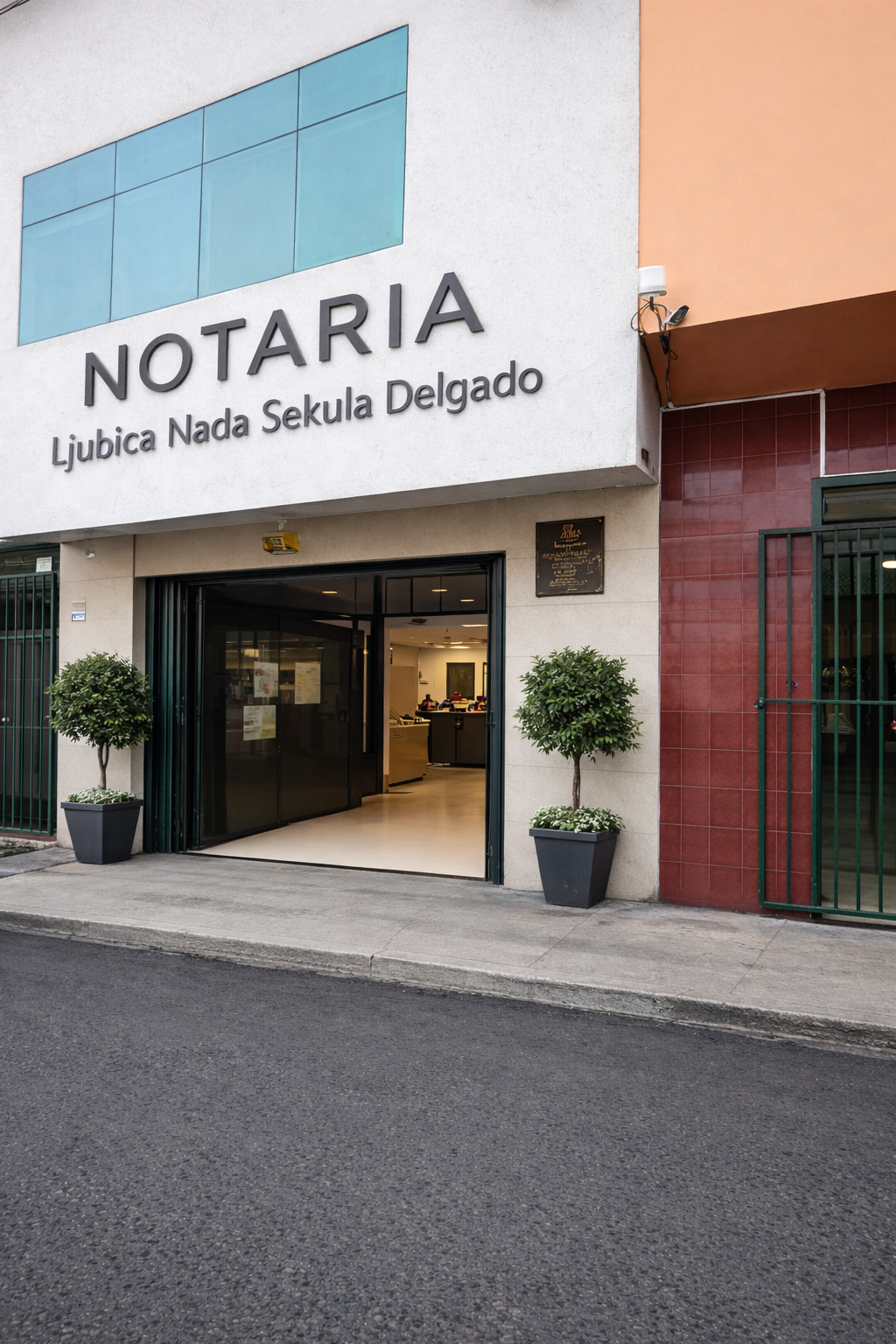 Instalaciones de la Notaría Sékula